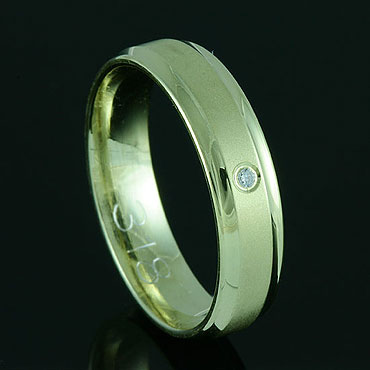 Trauring 100072  ring-und-schmuck.de