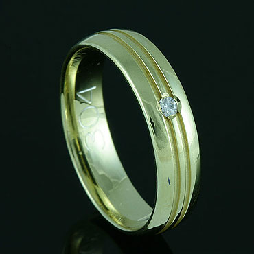 Trauring 100076  ring-und-schmuck.de