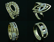 Damenringe Gelbgold