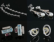Ohrschmuck Weissgold